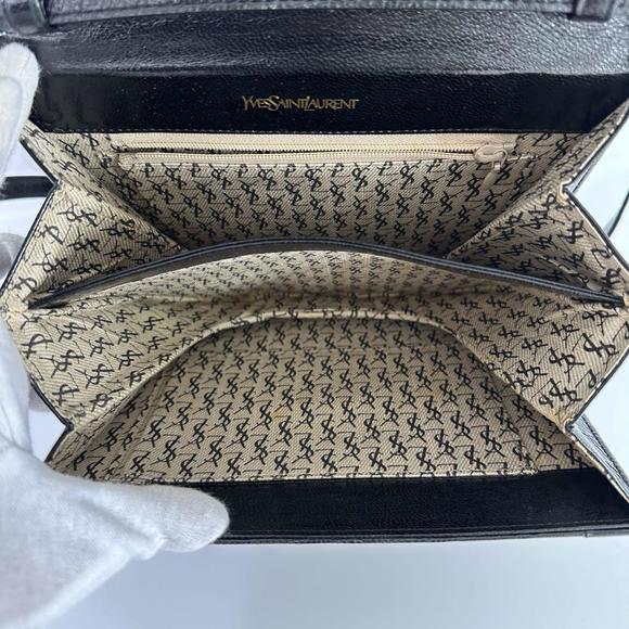 Yves Saint Laurent Shoulder Bag Black - Picture 9 of 13